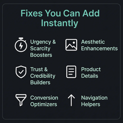 165+ Shopify Code Fixes That Convert